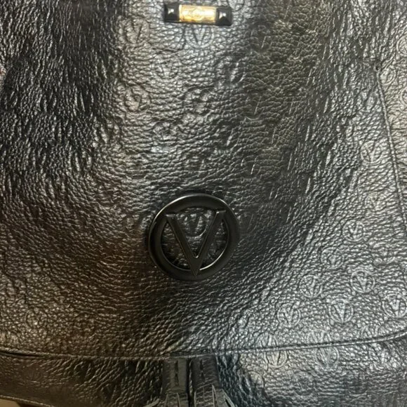 Valentino by Mario Valentino Ollie Dollaro Monogram Leather Tote - Picture 5 of 7